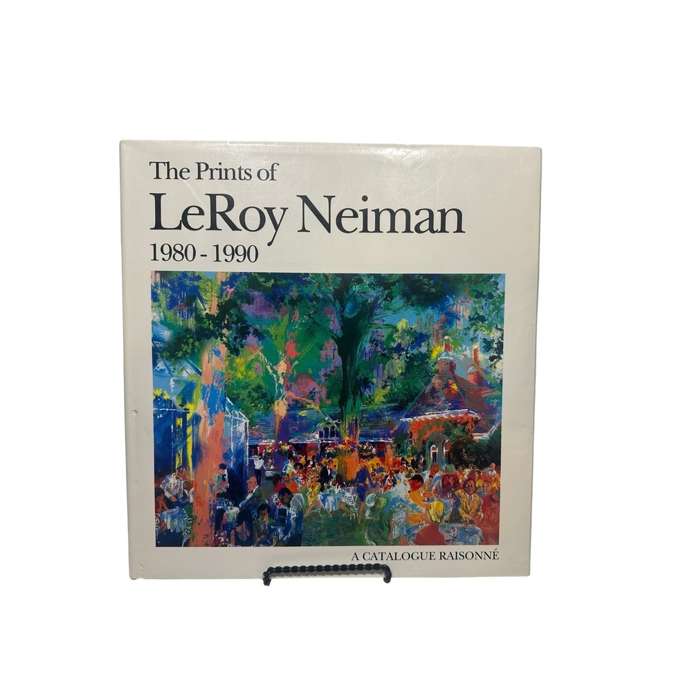 The Prints of LeRoy Neiman 1980 1990 A Catalogue‎ Raisonne Art Book HC VG Signed